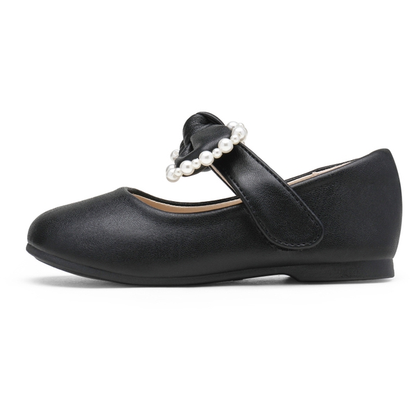 Dream Pairs Girls Mary Jane Flats (Toddler/Little Kid) - BLACK PU - 1